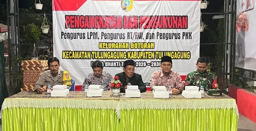 Lampu Kuning Demokrasi di Botoran, Pelantikan RW Tiga Periode Picu Polemik Regulasi