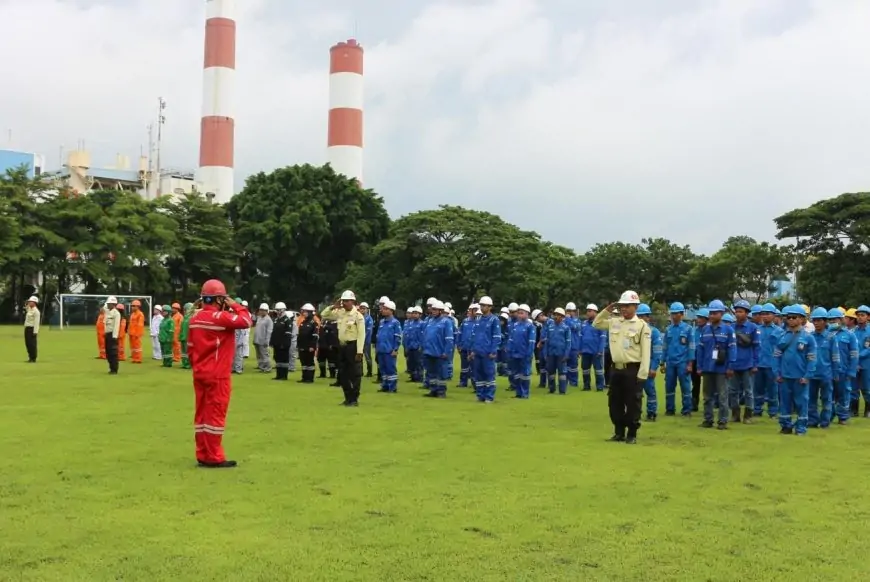 Targetkan Zero Accident, PLN NP UP Gresik Bekali Karyawan Hadapi Situasi Darurat