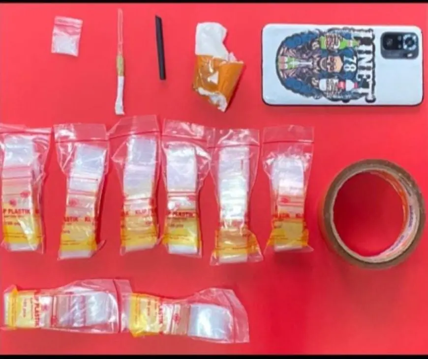 Polres Lamongan Bekuk Pemuda Asal Mantup, Amankan Sabu Siap Edar di Pinggir Jalan