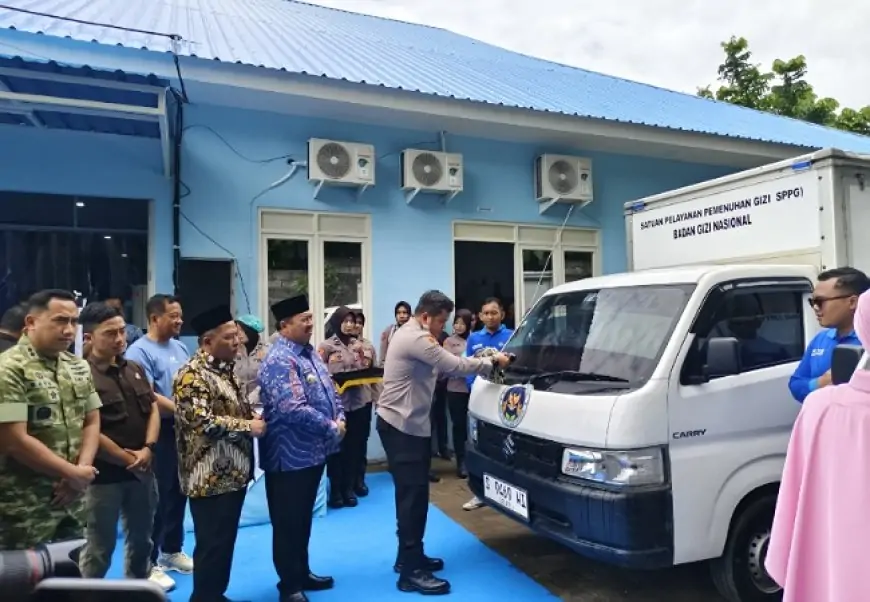 Polres Jombang Resmikan Tiga SPPG Dukung Program MBG