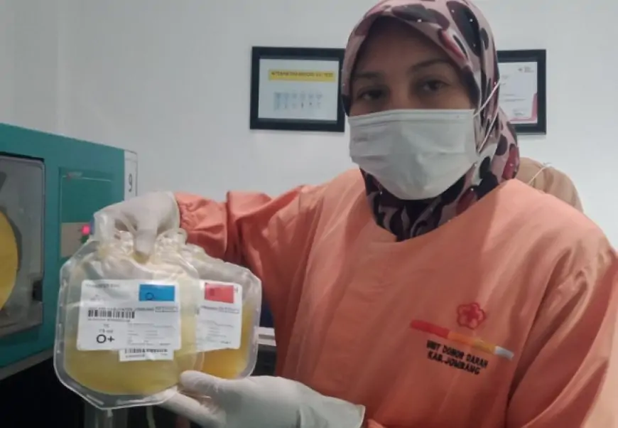 Stok Darah Golongan O di UDD PMI Jombang Menipis