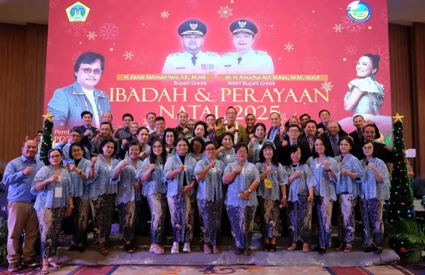 Merawat Harmoni, BAMAG Gresik Gelar Natal Bersama menyemai Kebersamaan Kota Santri