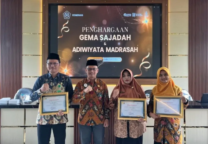 22 Madrasah Adiwiyata Raih Penghargaan Kemenag Jombang Beri, Ini Daftar Lengkapnya