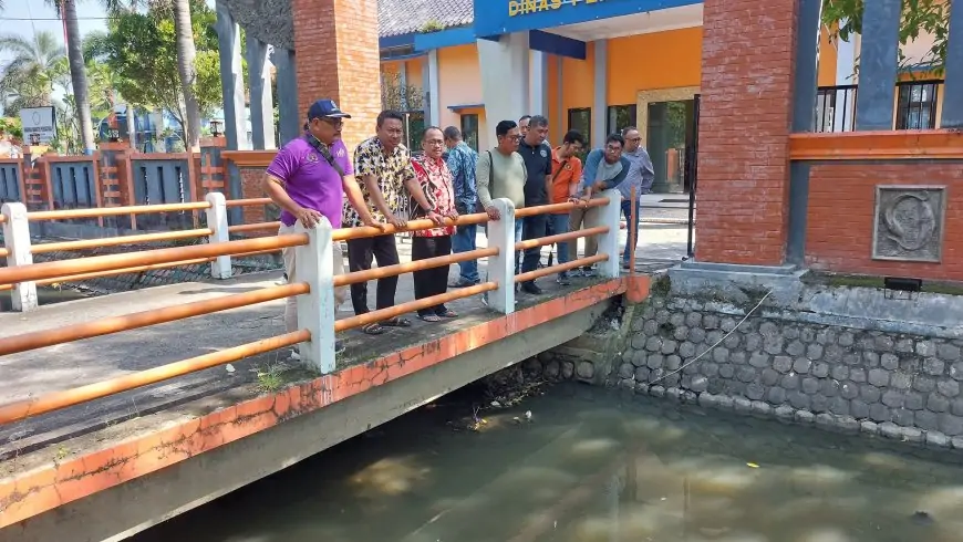 Diskan Lamongan Bakal Sulap Kali Didepan Kantor jadi Wisata Edukasi Pancing Gratis