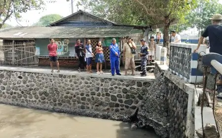 Pemancing Temukan Mayat Pria di Bawah Jembatan Gelung Barat Situbondo