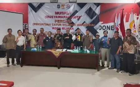 Trijanto Terpilih Aklamasi Pimpin PERCASI Kota Blitar