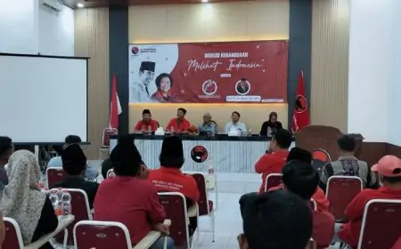 DPC PDIP Jombang Gelar Dialog Kebangsaan Bersama Prof. Hardjono
