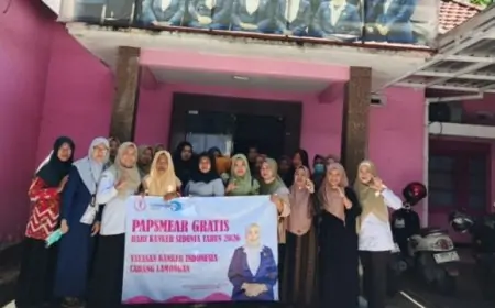 Peringati Hari Kanker Sedunia, YKI Lamongan Fasilitasi 50 Wanita untuk Papsmear Gratis