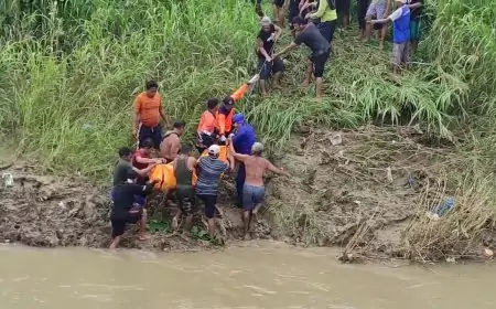 Tim SAR Gabungan Temukan Jasad Bocah Lamongan yang Tenggelam di Kali Lamong