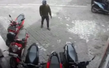 Curanmor Masih Marak di Lamongan, Terbaru di Karanggeneng dan Babat Aksi Pelaku Terekam Kamera