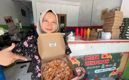 Inspiratif, Mantan Kader NU-PMII Jombang Raup Cuan Sukses dengan  Berjualan Pizza 