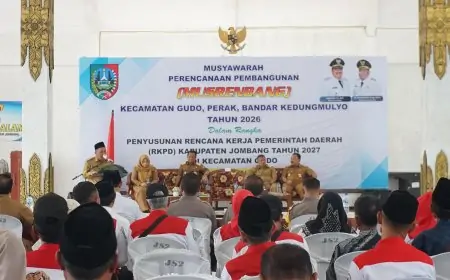 Pemkab Jombang Gelar Musrenbang RKPD 2027, Fokus Integrasi Industri dan Sektor Primer