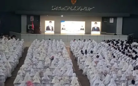 Kemenhaj Jombang Gelar Manasik Haji Terintegrasi, Siapkan 1.263 Jamaah Haji Lansia dan Disabilitas