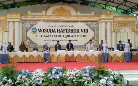 Wisuda Hafidhoh ke-VIII, KH Ainul Yaqin: Hamalatul Qur'an Hadir dengan Moderasi