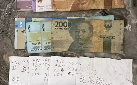 Jaga Kekhusyukan Jelang Ramadan, Polres Situbondo Ringkus Pengepul Judi Togel di Jangkar