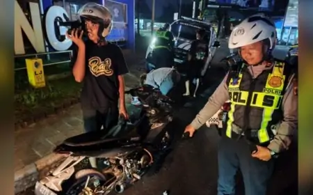 Polisi 'Kandangkan' Puluhan Motor Knalpot Brong di Tulungagung, Pelajar Wajib Bawa Orang Tua
