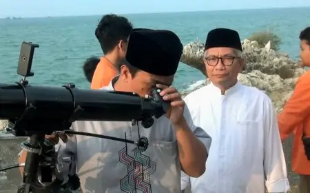 Tanjung Kodok Lamongan Jadi Titik Sentral Pantau Hilal Awal Ramadan 1447 H di Jatim