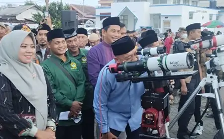 Gagal Teramati di Situbondo, Hilal Berada di Bawah Ufuk: Awal Ramadan 1447 H Menunggu Sidang Isbat