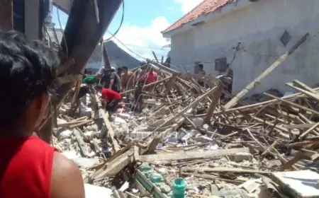 Tragedi Ledakan di Kampung Mimbo: Satu Nyawa Melayang, Dentuman Keras Hancurkan Pemukiman