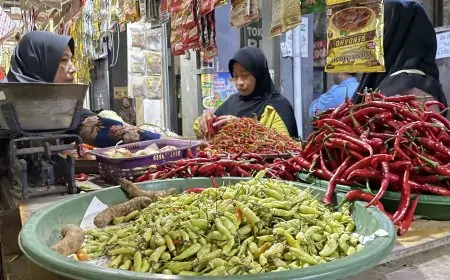 Awal Ramadan, Harga Cabai dan Daging Ayam di Lamongan Melonjak