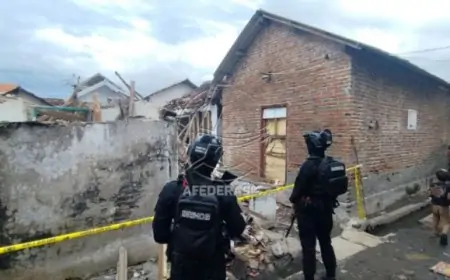 Cegah Ledakan Susulan, Polres Situbondo Libatkan Tim Gegana Polda Jatim Sterilisasi Lokasi