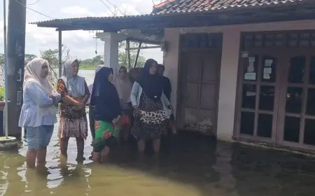 Nestapa Warga Lamongan Terdampak Banjir, Tiga Bulan Terendam Hanya Dapat Bantuan 3 Kg Beras