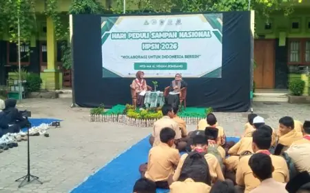 Madrasah Al Hikam Jombang Gelar Ngaji Lingkungan untuk Bangun Karakter Peduli Siswa