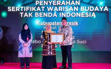 Lima Budaya Gresik Resmi Ditetapkan WBTBI