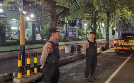 Antisipasi Kriminalitas Malam Hari, Polisi di Trenggalek Intensifkan Patroli ke Musala dan Pemukiman