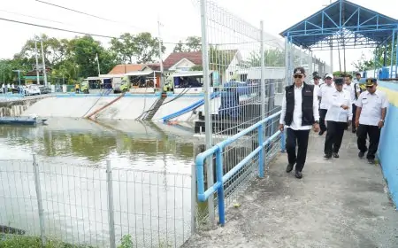 Atasi Banjir, Pemkab Lamongan Masifkan Pompanisasi dan Normalisasi Sungai