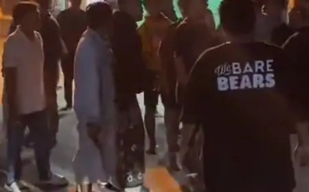 Tawuran Antar Desa Saat Patroli Sahur di Panceng Gresik, Dua Pemuda Disabet Pedang
