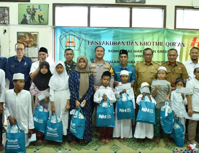 Peringati HPN 2026, KWG Gandeng Nurul Hayat Salurkan Santunan Anak Yatim