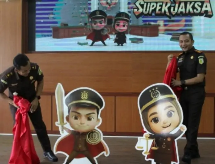 Kenalkan Profesi Hukum ke Anak Usia Dini, Kejari Tulungagung Luncurkan Maskot 'Super Jaksa'