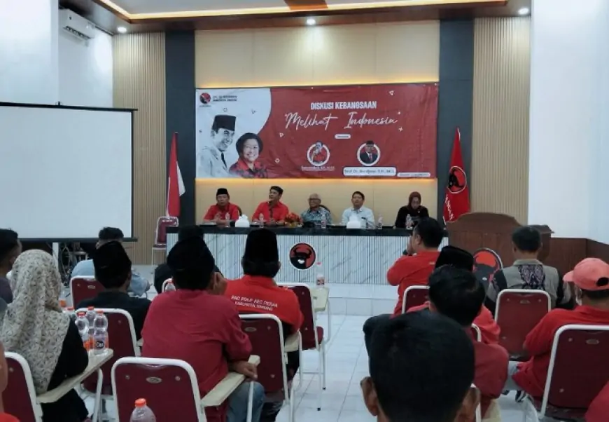 DPC PDIP Jombang Gelar Dialog Kebangsaan Bersama Prof. Hardjono