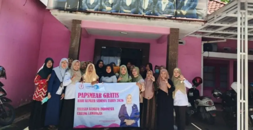 Peringati Hari Kanker Sedunia, YKI Lamongan Fasilitasi 50 Wanita untuk Papsmear Gratis