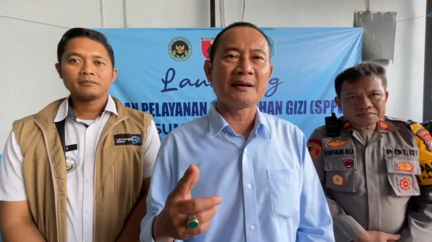 Resmikan Dapur MBG, Bupati Lamongan Bakal Sanksi Pengelola SPPG yang Abaikan SOP