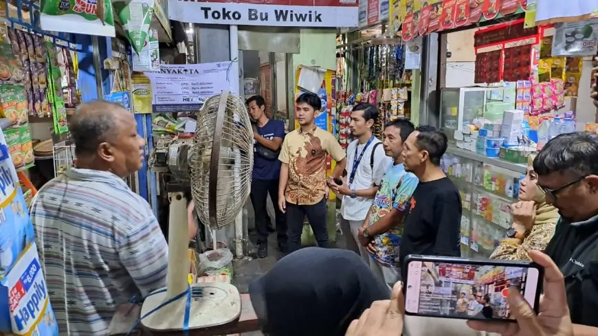 Satgas Saber Polres Lamongan Sidak Harga dan Stok Bapok