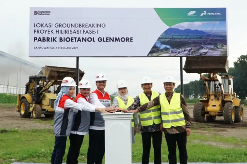 Dari Tebu ke Energi Bersih PT SGN dan Pertamina NRE Bangun Pabrik Bioetanol di Banyuwangi