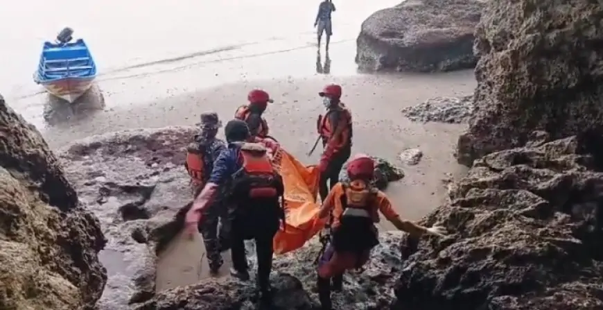 Wisatawan Malang yang Hilang di Pantai Sine Ditemukan Tewas di Sela Karang