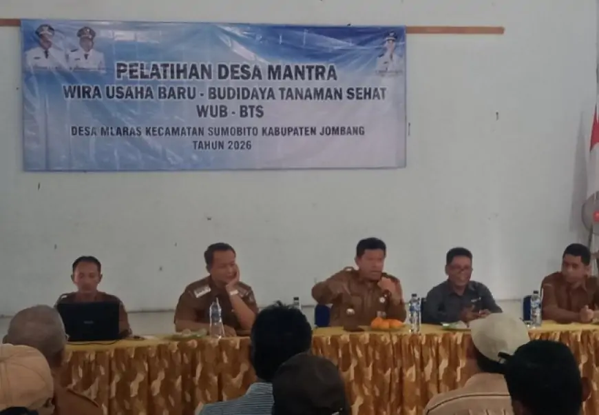Dinas Pertanian Jombang Luncurkan Pelatihan Desa Mantra