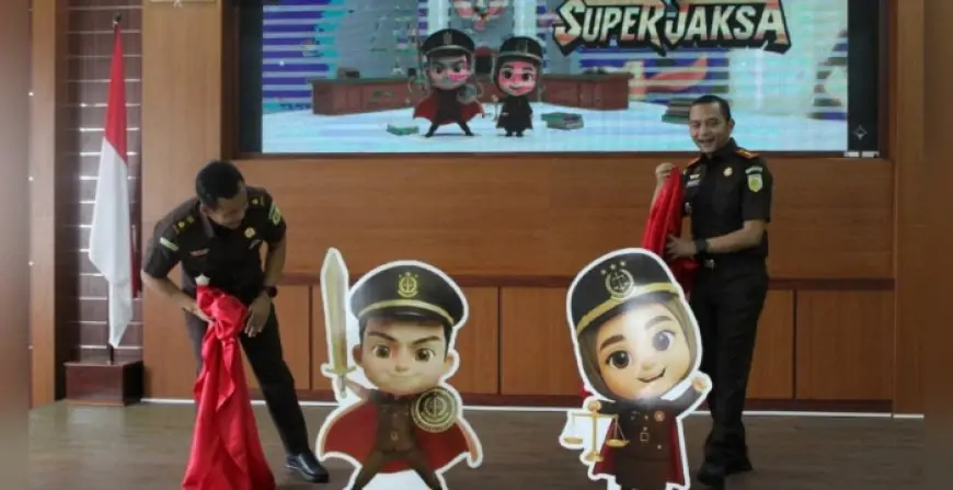 Kenalkan Profesi Hukum ke Anak Usia Dini, Kejari Tulungagung Luncurkan Maskot 'Super Jaksa'