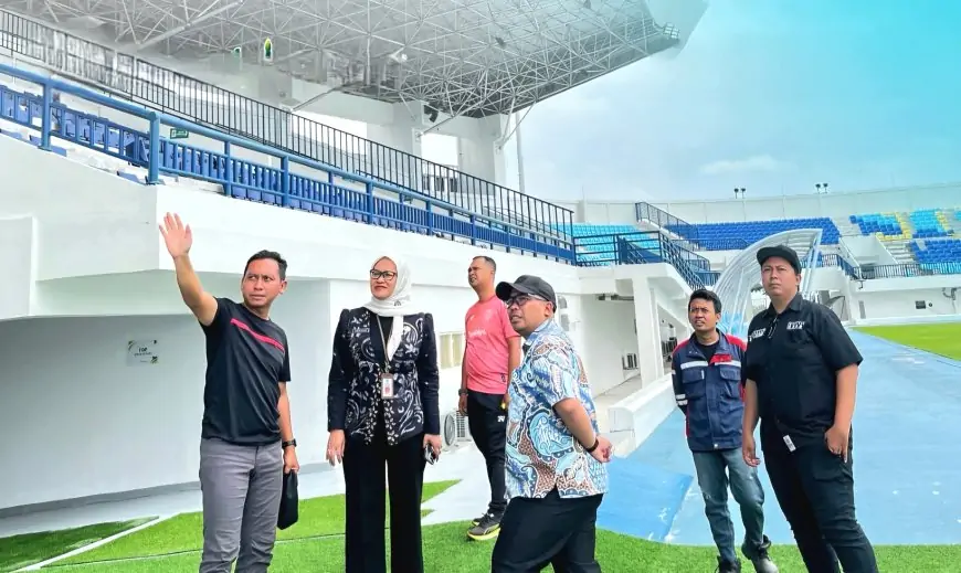 Stadion Surajaya Lamongan Alami Sejumlah Kerusakan, Disbudporapar Desak Perbaikan Cepat