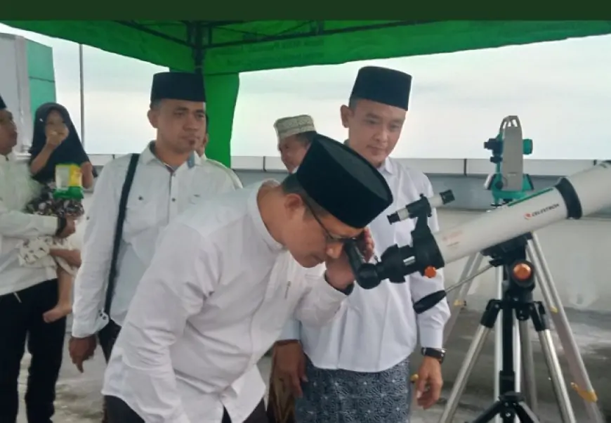 Rukyatul Hilal Ramadan di Jombang, Hilal Tak Terlihat