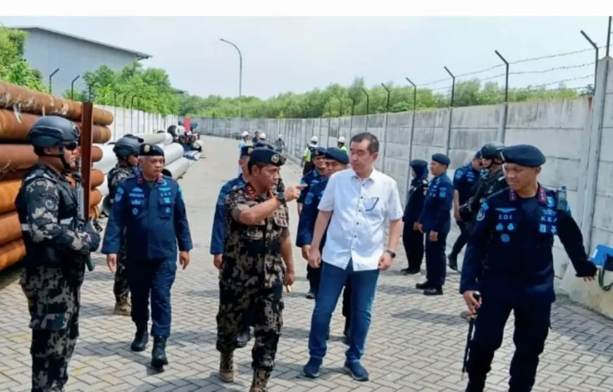 KKP Hentikan Sementara Aktivitas Ruang Laut PT SSM , Diduga Tak Kantongi Izin PKKPRL
