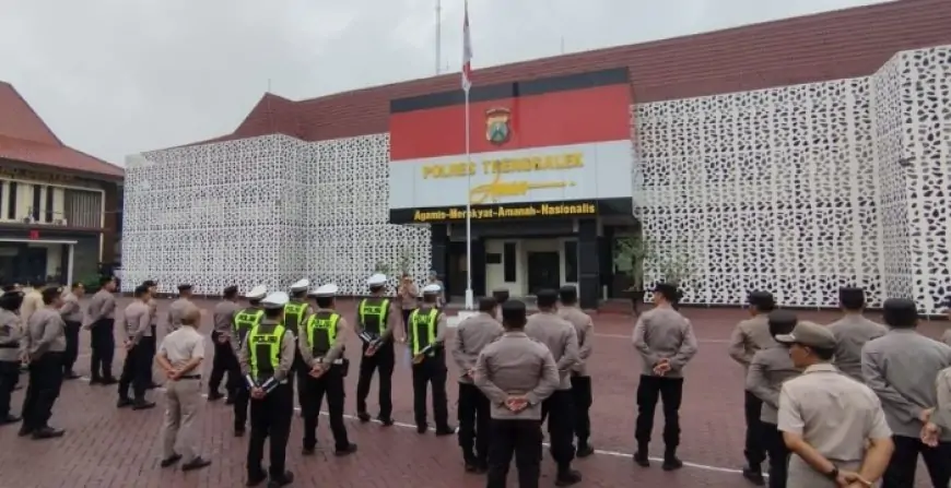 Perketat Keamanan Libur Imlek dan Jelang Ramadan, Polres Trenggalek Siagakan Ratusan Personel 'On Call'