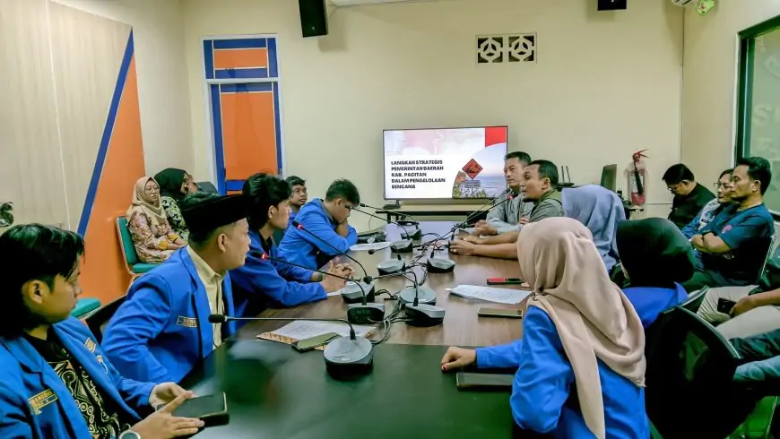 PMII Pacitan Audiensi ke BPBD, Soroti Kesiapsiagaan dan Mitigasi Ancaman Megathrust