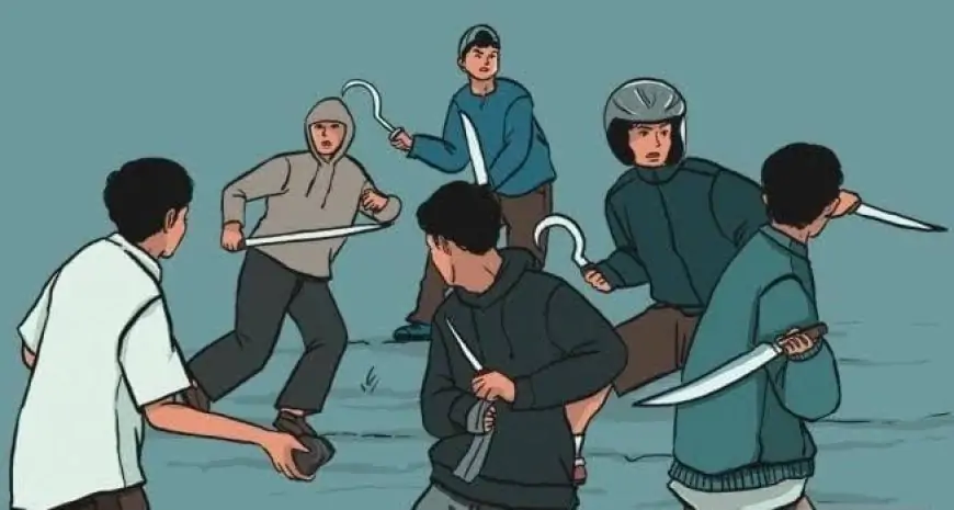 Polisi Buru Pelaku Pembacokan Patrol Sahur di Panceng Gresik, Korban Alami Luka Robek Bagian Perut