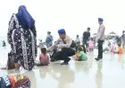 Antisipasi Lonjakan Pengunjung, Kapolres Gresik Pastikan Pengamanan Wisata Pantai Dalegan