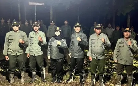 Perhutani KPH Jombang Gelar Apel Siaga dan Patroli Gabungan Antisipasi Gangguan Keamanan Hutan