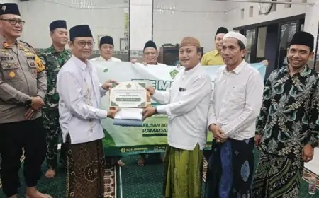 Giat Safari Ramadan Forkopimcam Jombang di Musala Darut Taqwa